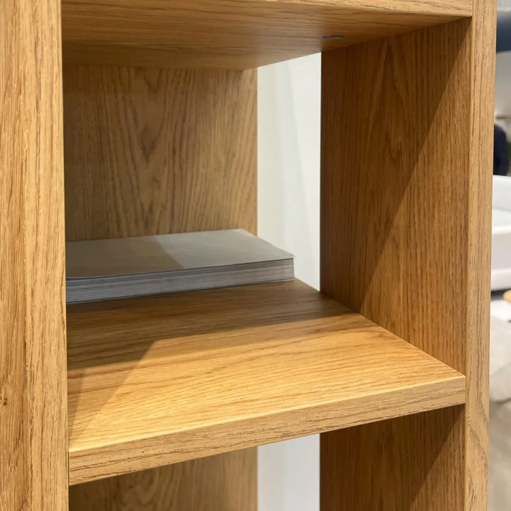 Meble Młodzieżowe|Regały Na Książki>MEBLAR Młodzieżowy regał 80 cm na książki do pokoju nastolatka LISSARO