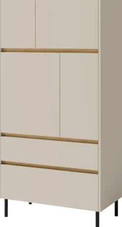 Meble Młodzieżowe>MEBLAR Młodzieżowy regał na książki z szufladami 80 cm LISSARO