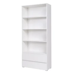 Zestawy Mebli Młodzieżowych>MARIDEX Młodzieżowy regał z półkami w stylu nowoczesnym COSTA biały