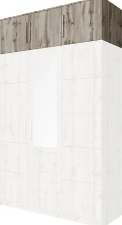 Pozostałe|Akcesoria Do Szaf>Stolar Nadstawka do szafy 147 cm BILL dąb wellington