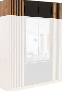 Pozostałe|Akcesoria Do Szaf>Stolar Nadstawka do szafy 196 cm BILL czarny