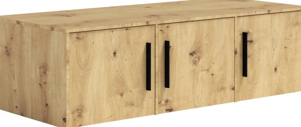 Akcesoria Do Szaf|Akcesoria Do Szaf>GiB Meble Nadstawka do szafy trzydrzwiowej 150 cm MAXIDO dąb artisan