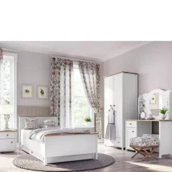 Zestawy Mebli Młodzieżowych></noscript>lenart. Nadstawka na biurko z lustrem toaletka STORY