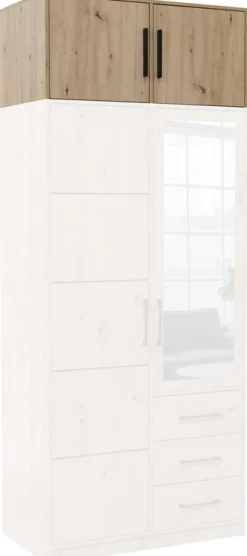 Akcesoria Do Szaf|Akcesoria Do Szaf>Stolar Nadstawka na szafę 100 cm KODA dąb artisan