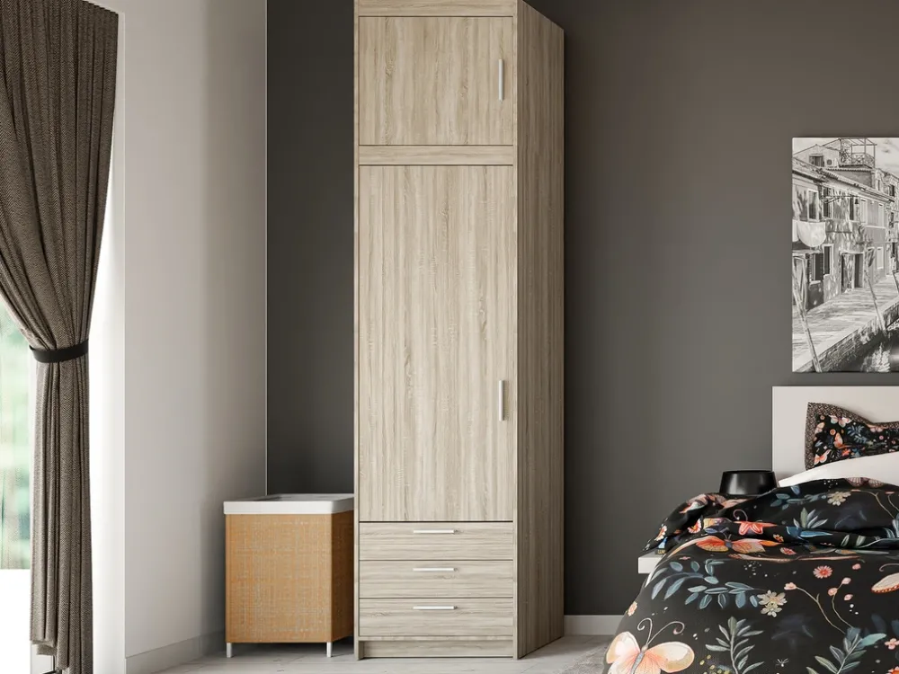 Akcesoria Do Szaf|Akcesoria Do Szaf>Lempert Nadstawka na szafę 60 cm KUBA dąb sonoma