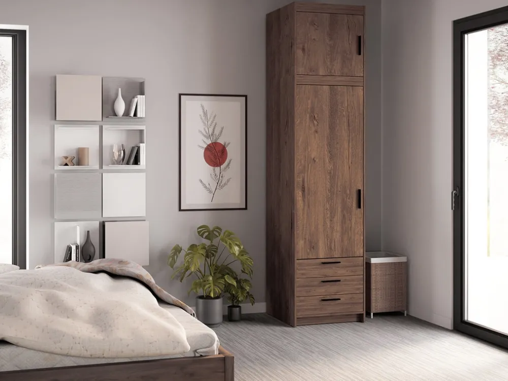 Akcesoria Do Szaf|Akcesoria Do Szaf>Lempert Nadstawka na szafę szafę 60 cm KUBA dąb lefkas