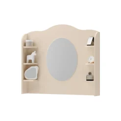 Pozostałe|Meble Młodzieżowe>lenart. Nadstawka z lustrem 94 cm na biurko beż piaskowy STORY