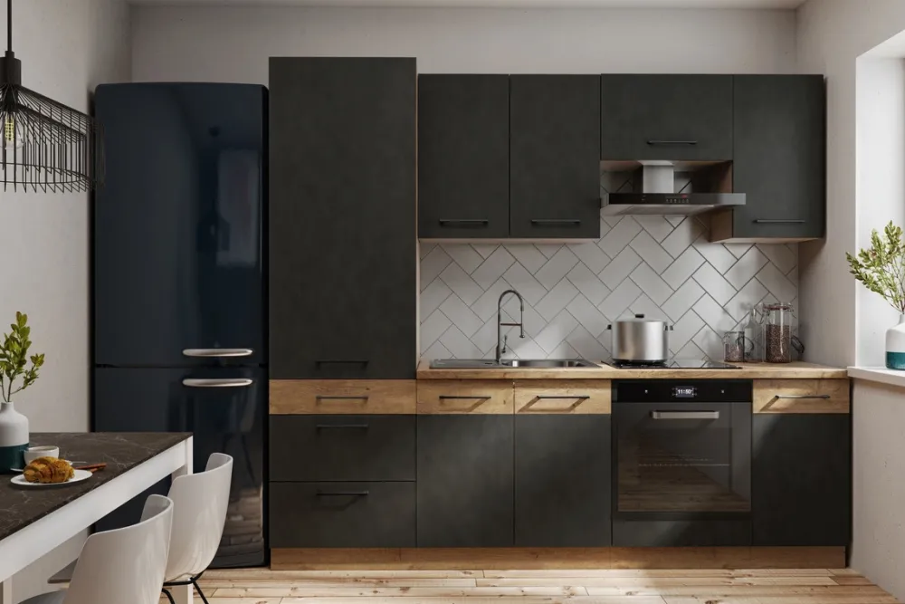 Meble Kuchenne>Lempert Narożna szafka kuchenna matera mat 105 VIKI