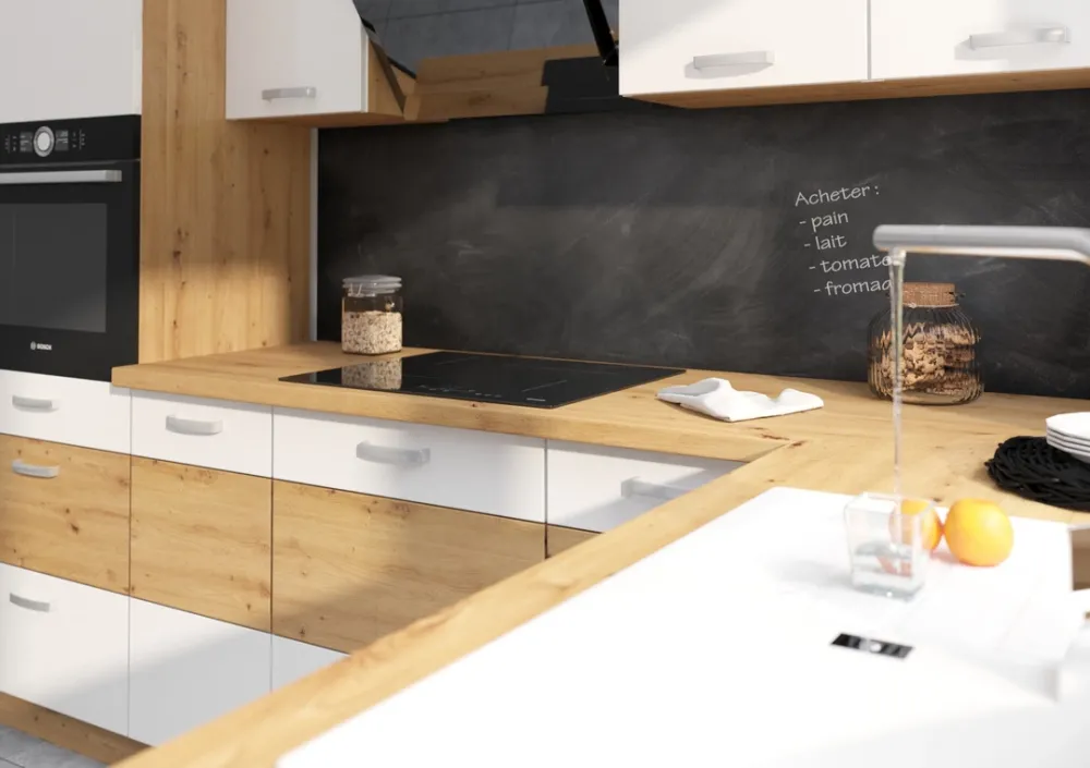 Meble Kuchenne>Lempert Narożna szafka kuchenna wisząca Biały AGATA