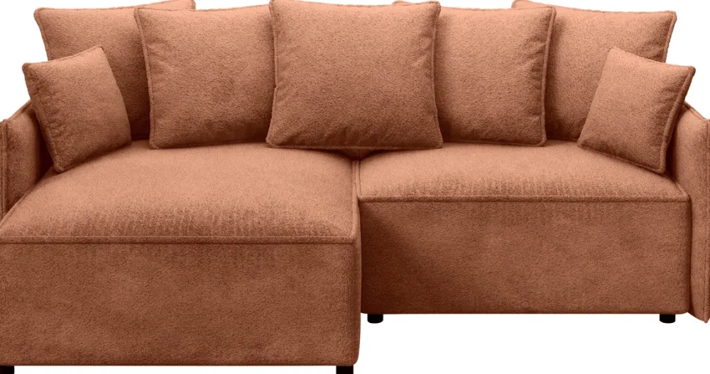 Meble Dla Dzieci|Narożniki>BROMARKT Narożnik do salonu boucle rozkładany z funkcją spania ARTUR