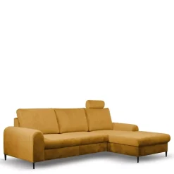 Meble Dla Dzieci|Narożniki>LASKI Narożnik do salonu musztardowy NANCY