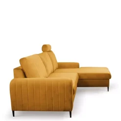 Meble Dla Dzieci|Narożniki></noscript>LASKI Narożnik do salonu musztardowy NANCY