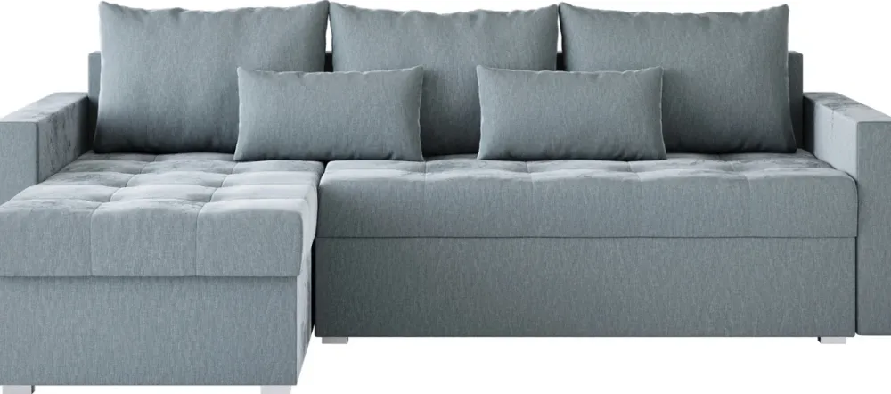 Meble Dla Dzieci|Meble Młodzieżowe>BROMARKT Narożnik szary rozkładany HOT L