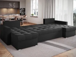 Narożniki>BROMARKT Narożnik w kształcie U grafitowy HOT U