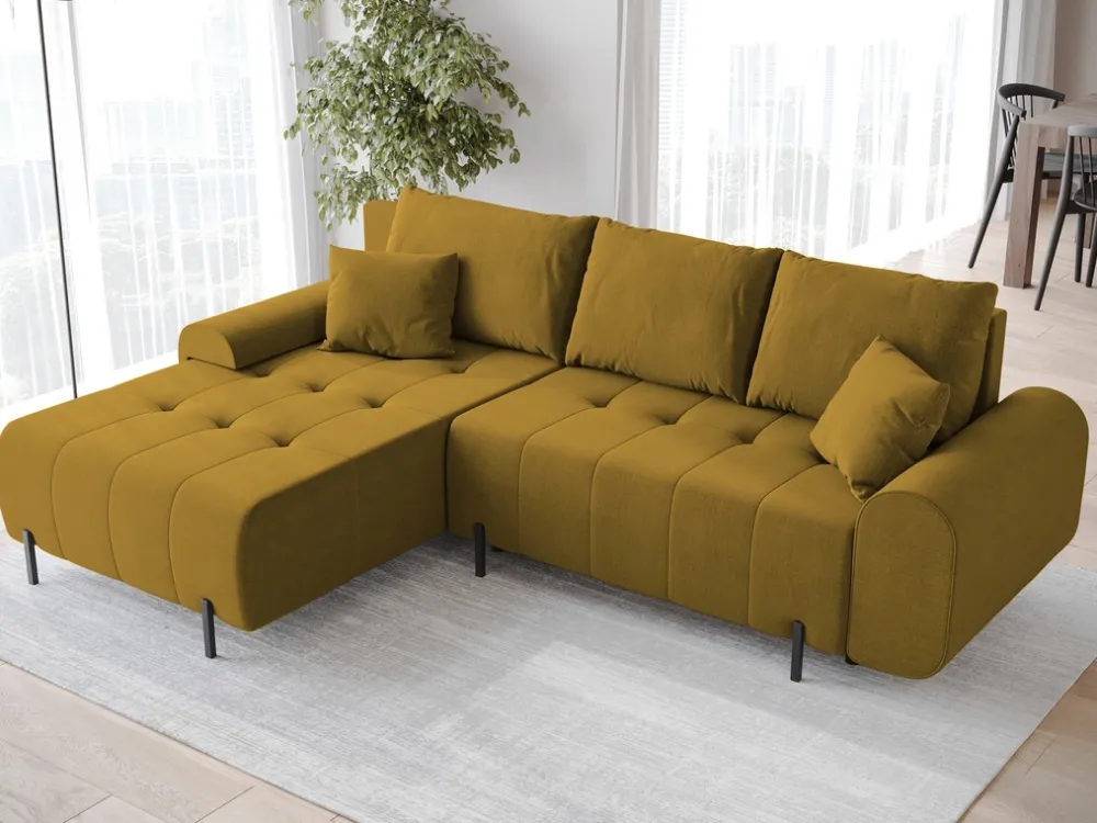 Meble Dla Dzieci|Narożniki>BROMARKT Narożnik z funkcją spania do salonu nowoczesny ARCO