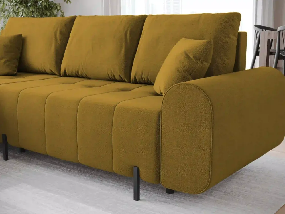 Meble Dla Dzieci|Narożniki>BROMARKT Narożnik z funkcją spania do salonu nowoczesny ARCO