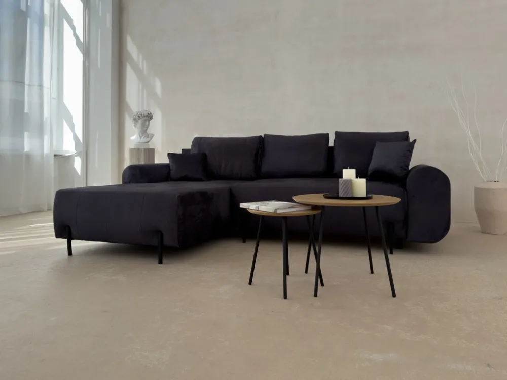 Meble Dla Dzieci|Narożniki>BROMARKT Narożnik z funkcją spania do salonu nowoczesny ARCO