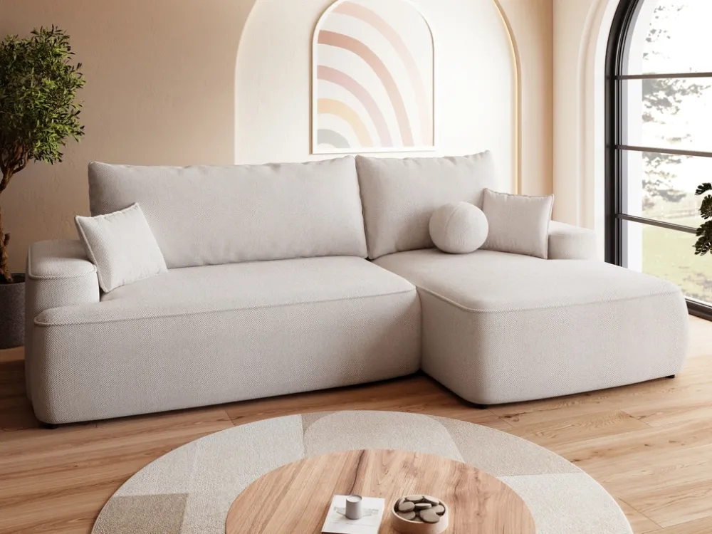 Meble Dla Dzieci|Meble Młodzieżowe>BROMARKT Narożnik z funkcją spania i pojemnikiem na pościel CARMELLO