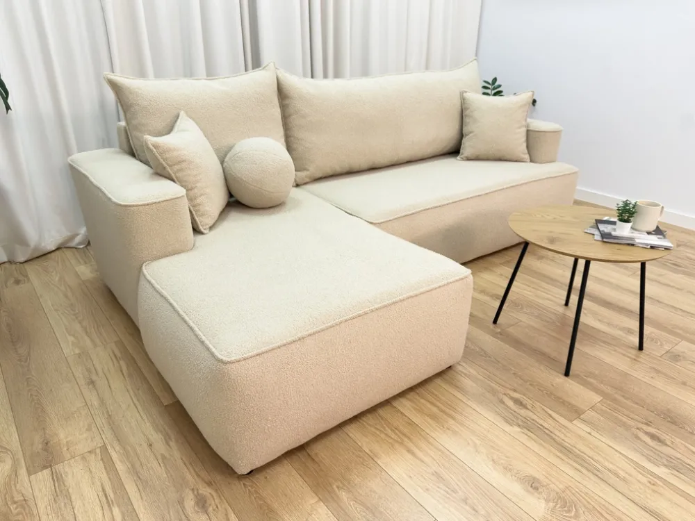 Meble Dla Dzieci|Meble Młodzieżowe>BROMARKT Narożnik z funkcją spania i pojemnikiem na pościel CARMELLO