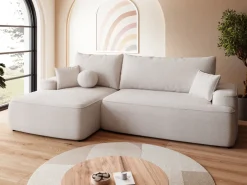 Meble Dla Dzieci|Meble Młodzieżowe>BROMARKT Narożnik z funkcją spania i pojemnikiem na pościel CARMELLO