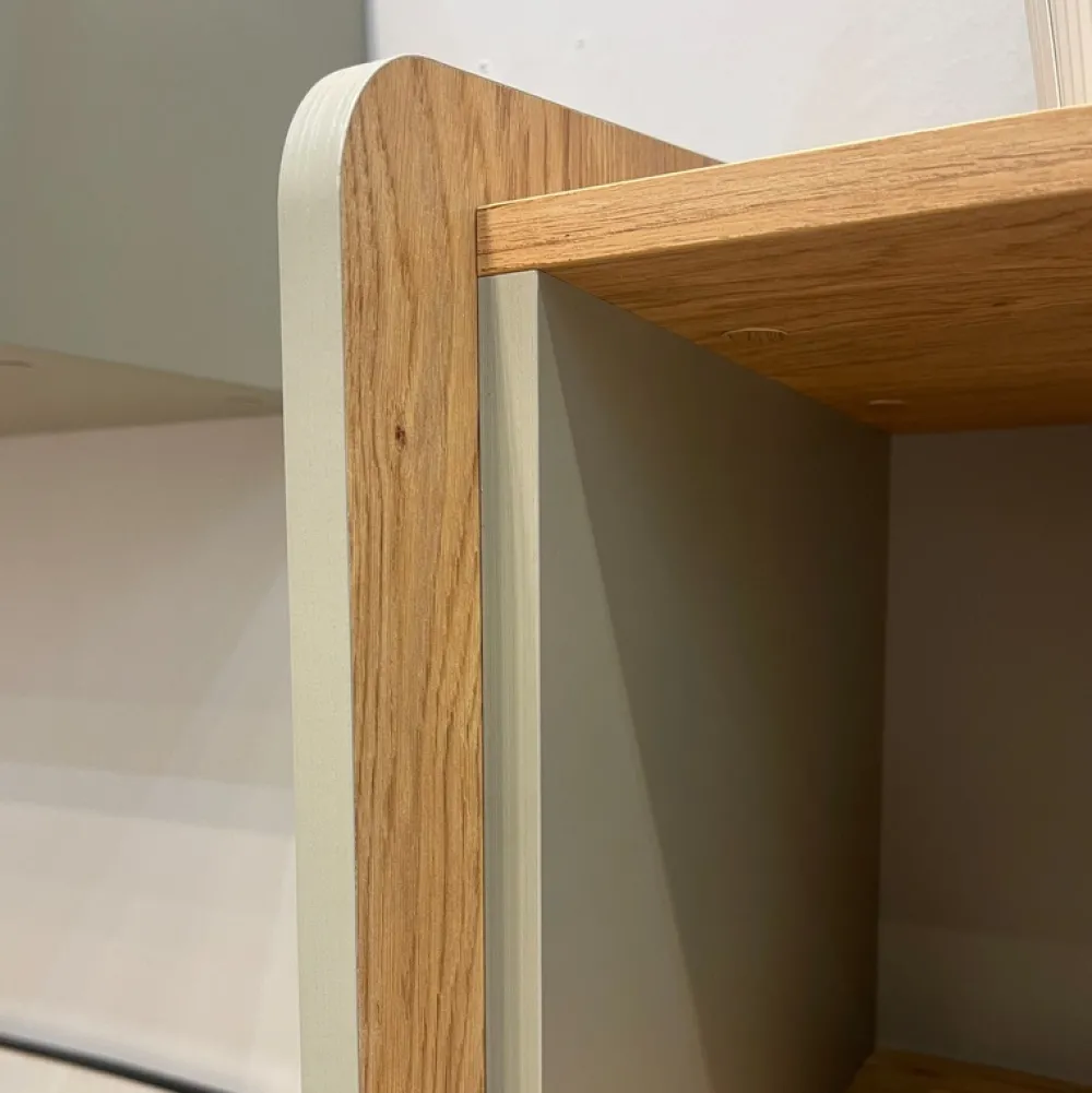 Meble Dla Dzieci|Zestawy Mebli Młodzieżowych>MEBLAR Niska komoda młodzieżowa z szufladami 95 cm nowoczesna ALDENO beż piaskowy