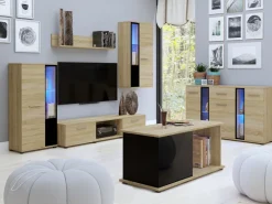 Meble Dla Dzieci|Ławy I Stoliki></noscript>Meblohand Nowoczesna ława CUBE dąb sonoma