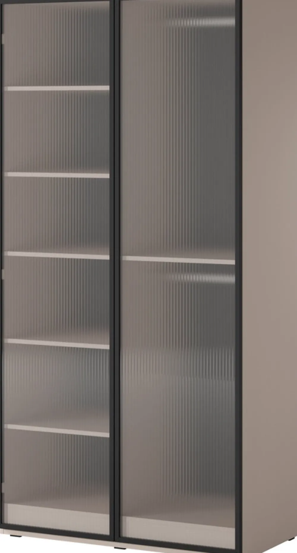 Meble Dla Dzieci|Szafy Modułowe>PIASKI Nowoczesna owa szafa modułowa dwudrzwiowa 101 cm SIGMA beż