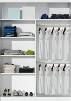 Szafy Dwudrzwiowe|Szafy Z Lustrem>Stolar Nowoczesna czarna szafa przesuwna z lustrem 180 cm VOTIS czarny