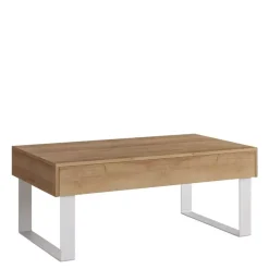 Zestawy Mebli Młodzieżowych|Ławy I Stoliki>GiB Meble Nowoczesna duża ława stolik kawowy z szufladą MODERN dąb złoty