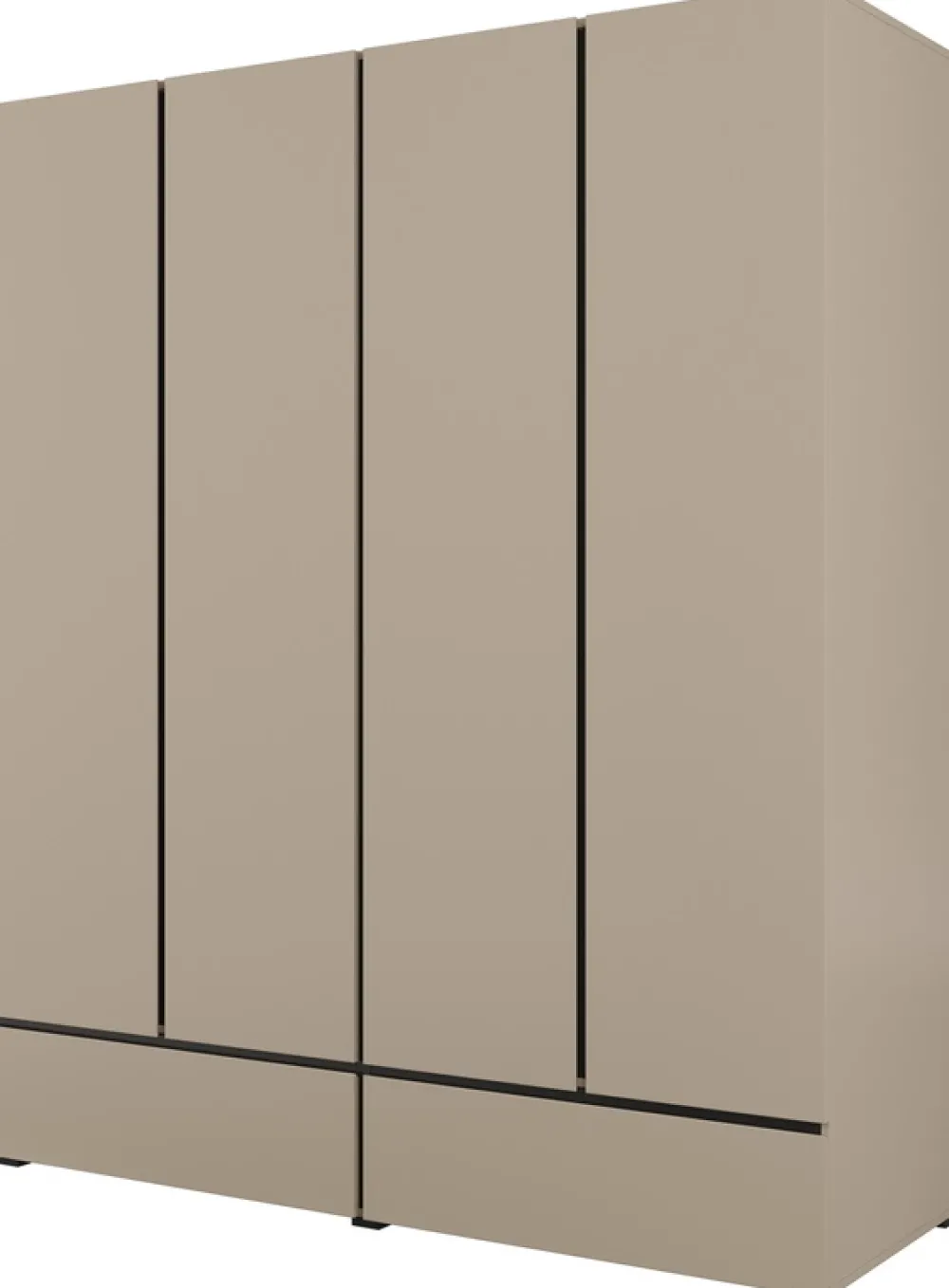 Meble Młodzieżowe|Zestawy Mebli Do Sypialni>Helvetia Nowoczesna duża szafa uchylna do sypialni 180 cm CROSS congo