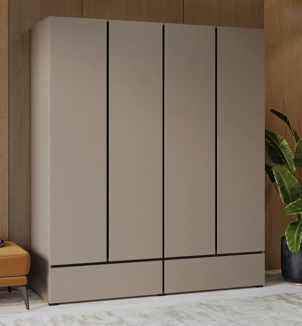 Meble Młodzieżowe|Zestawy Mebli Do Sypialni>Helvetia Nowoczesna duża szafa uchylna do sypialni 180 cm CROSS congo