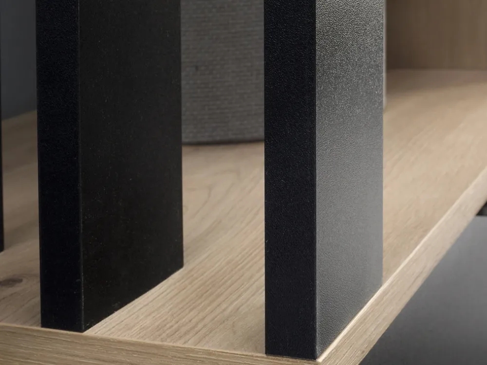 Garderoby|Zestawy Mebli Do Przedpokoju>JARSTOL Nowoczesna garderoba do przedpokoju z lustrem MORTIS dąb artisan