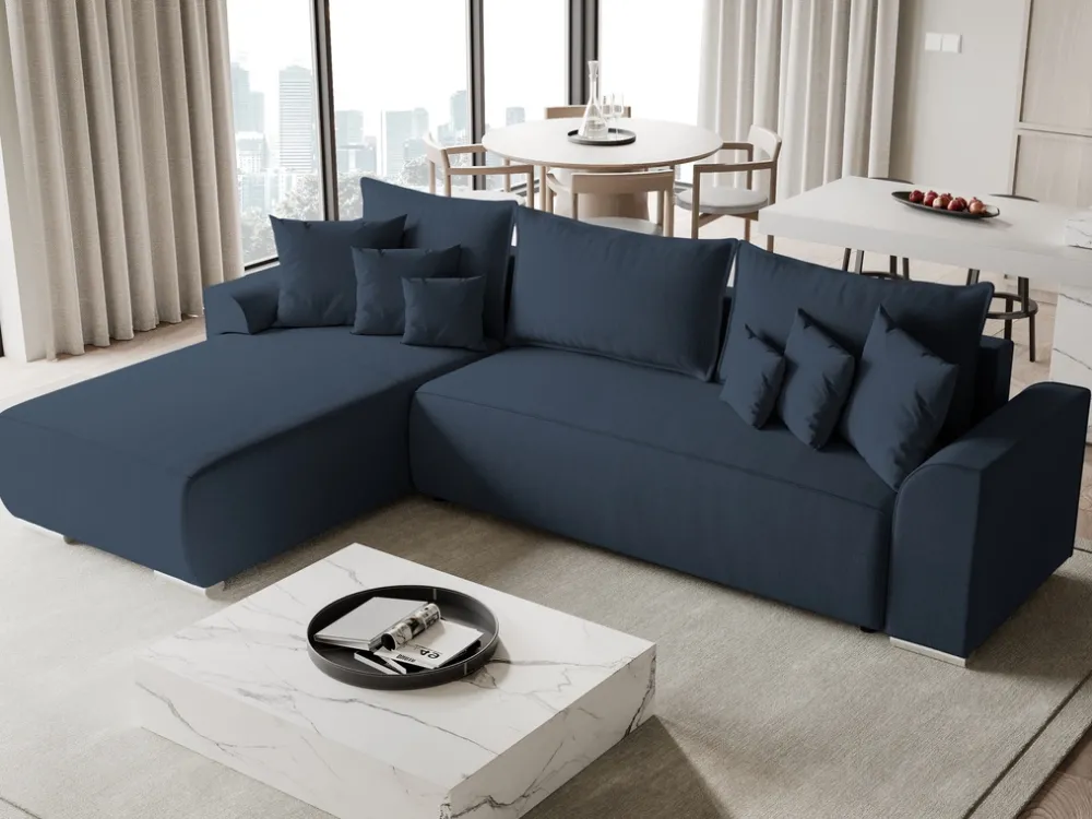 Meble Dla Dzieci|Narożniki>BROMARKT Nowoczesna kanapa narożna z funkcją spania do salonu SYDNEY