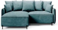 Narożniki>BROMARKT Nowoczesna kanapa narożna do salonu z funkcją spania BOCCO boucle