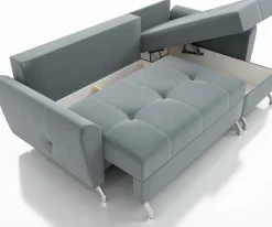 Meble Dla Dzieci|Narożniki></noscript>IZABELLA MEBLE Nowoczesna kanapa narożna rozkładana STORMI