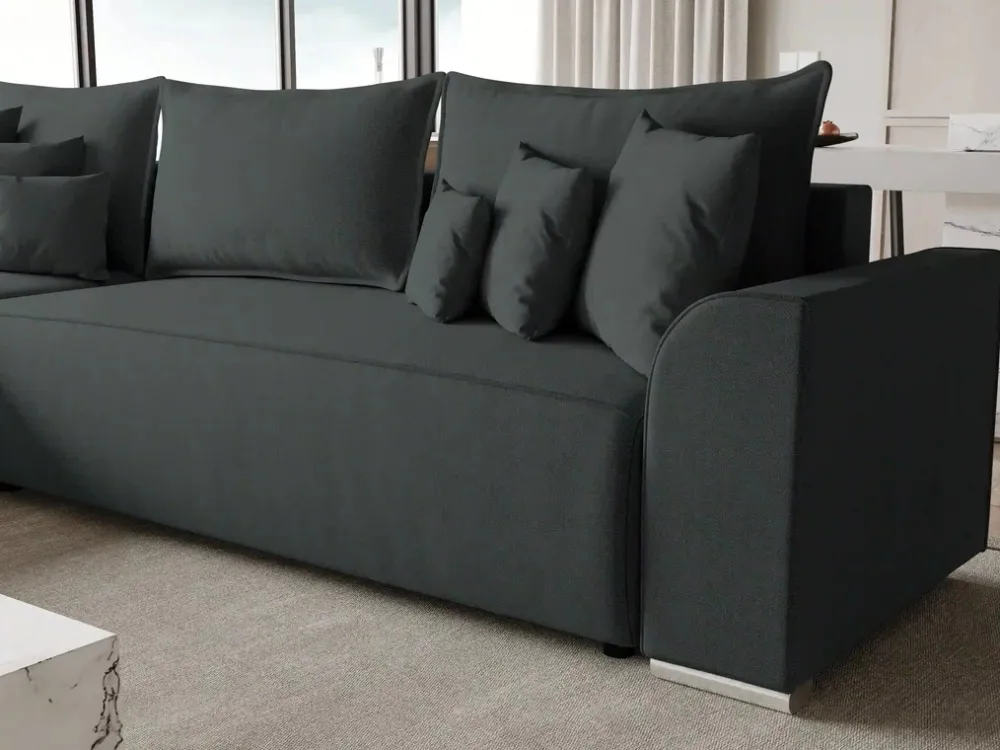 Meble Dla Dzieci|Narożniki>BROMARKT Nowoczesna kanapa narożna do salonu rozkładana SYDNEY