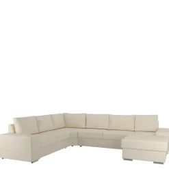 Narożniki>NEXT COLLECTION Nowoczesna kanapa rogowa do salonu LETO metalowe nóżki