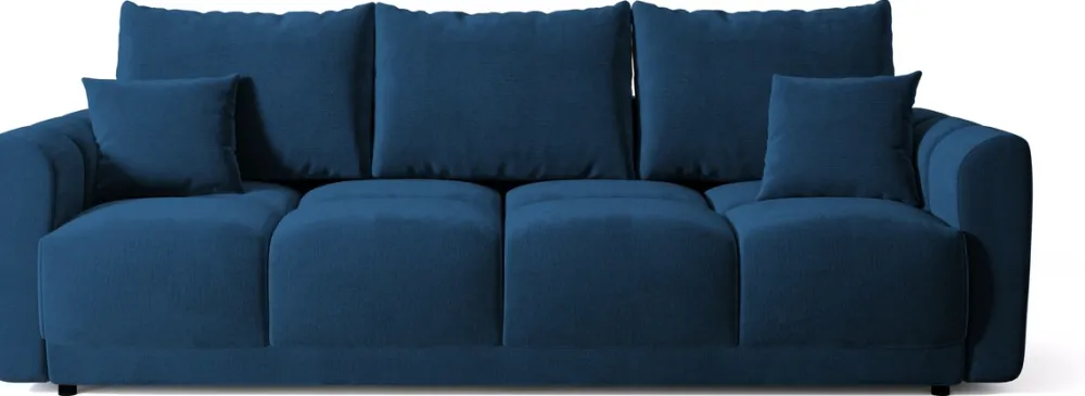 Kanapy I Sofy|Zestawy Mebli Do Przedpokoju>BROMARKT Nowoczesna kanapa z funkcją spania NUBES granatowa