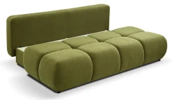 Meble Dla Dzieci|Kanapy I Sofy></noscript>LASKI Nowoczesna kanapa z funkcją spania do salonu MEROS zielona