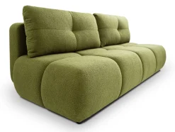 Meble Dla Dzieci|Kanapy I Sofy></noscript>LASKI Nowoczesna kanapa z funkcją spania do salonu MEROS zielona