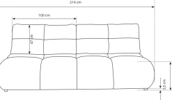 Meble Dla Dzieci|Kanapy I Sofy></noscript>LASKI Nowoczesna kanapa z funkcją spania do salonu MEROS zielona