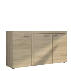 Komody>Lempert Nowoczesna komoda 148 cm SAMBA dąb sonoma