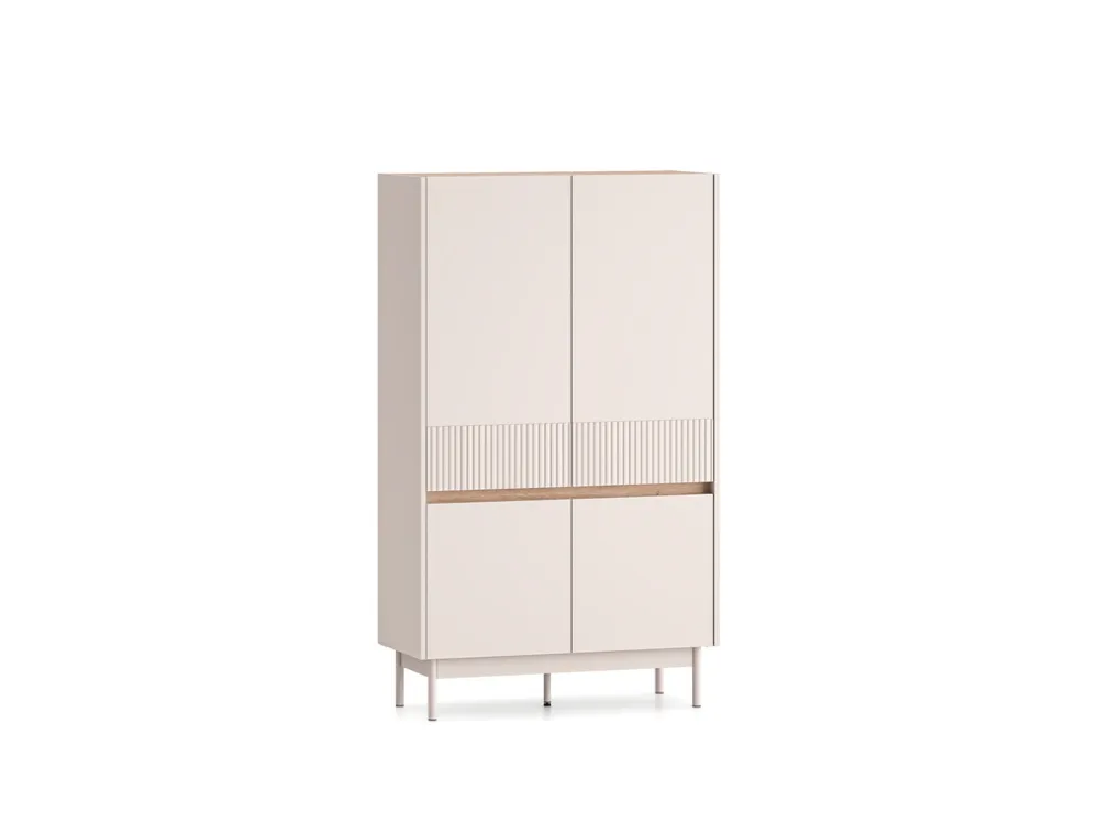 Komody>ML Meble Nowoczesna komoda 92 cm do salonu DESSO cashmere