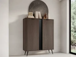 Komody>LASKI Nowoczesna komoda 113 cm do salonu dąb dunin VALIO