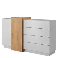 Komody>LASKI Nowoczesna komoda 160 cm ELMO