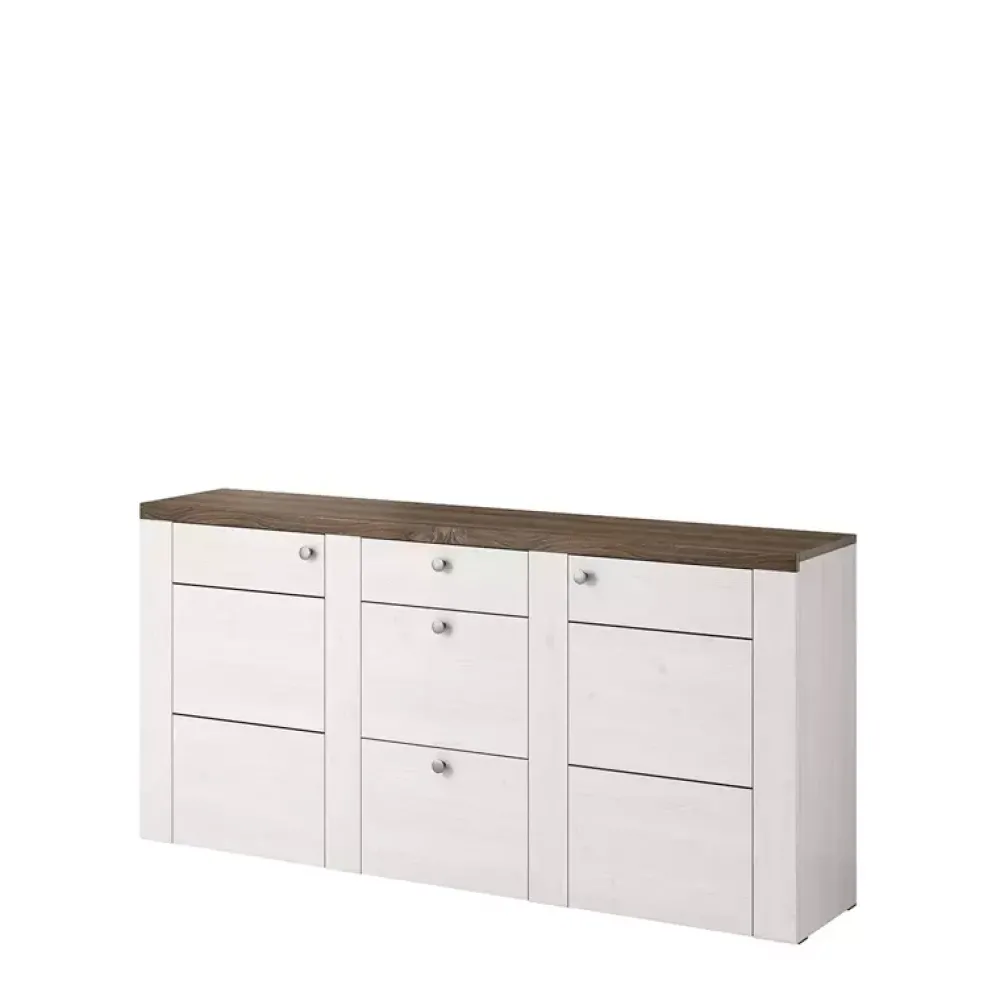 Komody>Helvetia Nowoczesna komoda 176 cm LARONA modrzew sibiu