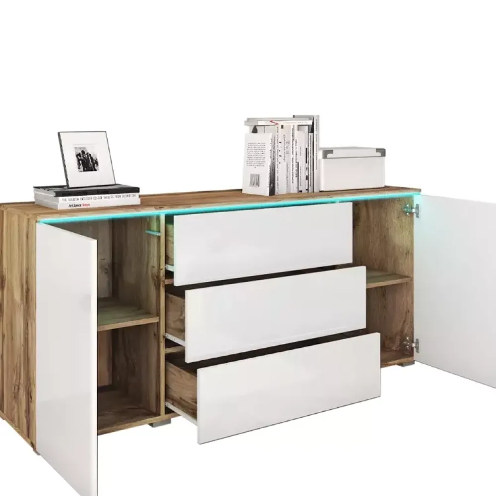 Komody>BRATEX Nowoczesna komoda 150 cm VELLORE