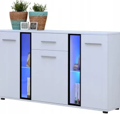 Komody>Meblohand Nowoczesna Komoda Mat CUBE biały