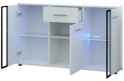 Komody>Meblohand Nowoczesna Komoda Mat CUBE biały