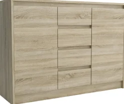 Komody>Meblohand Nowoczesna komoda z szufladami 112,5 cm ARTEGO dąb sonoma